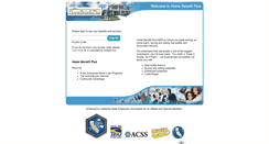 Desktop Screenshot of memberhomebenefits.com